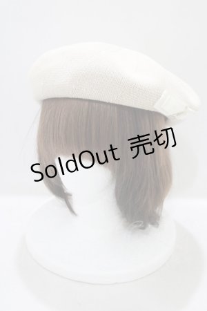 画像: m petit by misako / NINA's AMカメオベレー  アイボリー H-25-04-02-063-LO-AC-NS-ZH