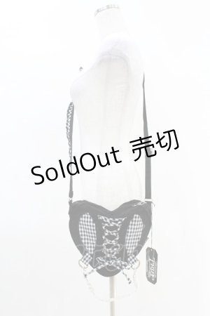 画像: TRIPP NYC / BO PEEP HEART BAG  ホワイト H-25-04-02-1001-0-BG-KB-ZH