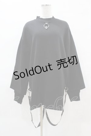 画像: KILL STAR / FLAYER SWEAT SHIRT XS ブラック H-25-04-02-1051-SL-TO-KB-ZH