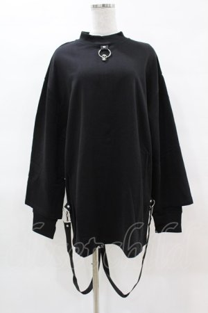 画像: KILL STAR / FLAYER SWEAT SHIRT XS ブラック H-25-04-02-1052-SL-TO-KB-ZH