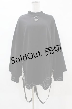 画像: KILL STAR / FLAYER SWEAT SHIRT XS ブラック H-25-04-02-1052-SL-TO-KB-ZS