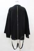 画像2: KILL STAR / FLAYER SWEAT SHIRT XS ブラック H-25-04-02-1052-SL-TO-KB-ZH (2)