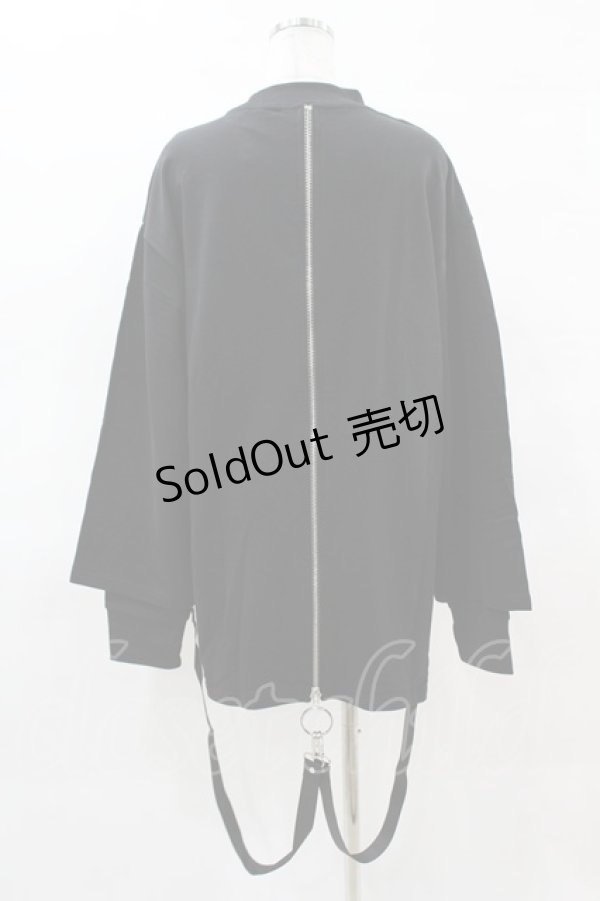画像2: KILL STAR / FLAYER SWEAT SHIRT XS ブラック H-25-04-02-1052-SL-TO-KB-ZS (2)