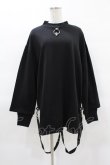 画像1: KILL STAR / FLAYER SWEAT SHIRT XS ブラック H-25-04-02-1054-SL-TO-KB-ZH (1)