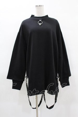 画像: KILL STAR / FLAYER SWEAT SHIRT XS ブラック H-25-04-02-1054-SL-TO-KB-ZH