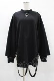 画像1: KILL STAR / FLAYER SWEAT SHIRT XS ブラック H-25-04-02-1055-SL-TO-KB-ZH (1)