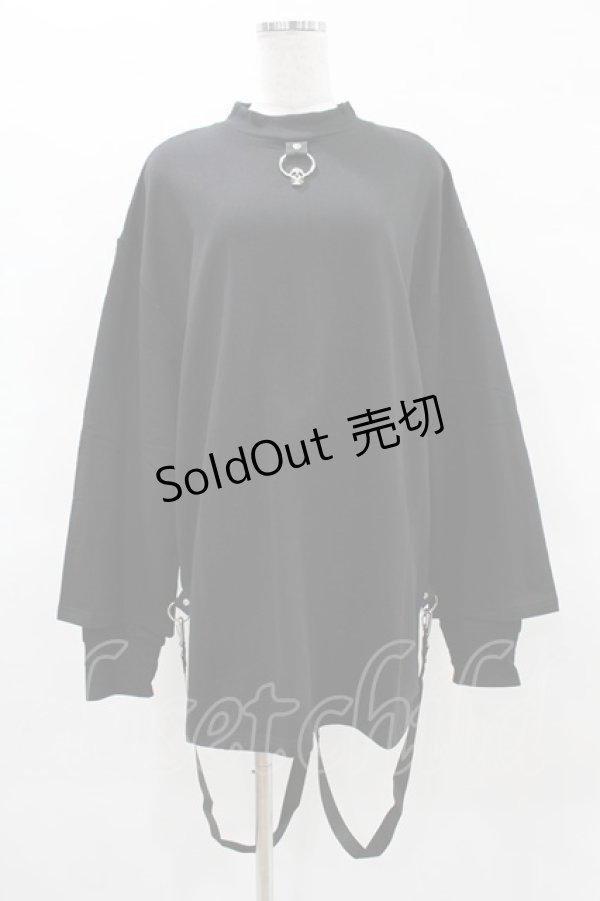 画像1: KILL STAR / FLAYER SWEAT SHIRT XS ブラック H-25-04-02-1055-SL-TO-KB-ZY (1)
