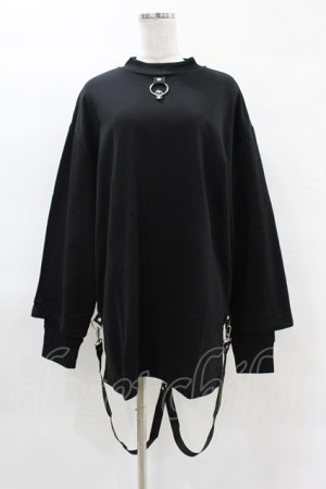 画像: KILL STAR / FLAYER SWEAT SHIRT XS ブラック H-25-04-02-1056-SL-TO-KB-ZH