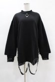 画像1: KILL STAR / FLAYER SWEAT SHIRT XS ブラック H-25-04-02-1057-SL-TO-KB-ZH (1)