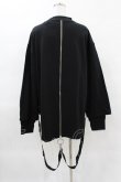 画像2: KILL STAR / FLAYER SWEAT SHIRT XS ブラック H-25-04-02-1057-SL-TO-KB-ZH (2)