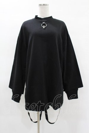 画像: KILL STAR / FLAYER SWEAT SHIRT XS ブラック H-25-04-02-1058-SL-TO-KB-ZH
