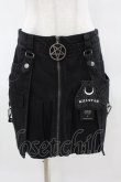 画像1: KILL STAR / GEIGER ZIP MINI SKIRT S ブラック H-25-04-02-1020-SL-SK-KB-ZH (1)