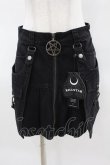 画像1: KILL STAR / GEIGER ZIP MINI SKIRT XS ブラック H-25-04-02-1022-SL-SK-KB-ZH (1)