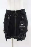 画像1: KILL STAR / GEIGER ZIP MINI SKIRT XS ブラック H-25-04-02-1023-SL-SK-KB-ZH (1)