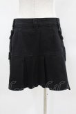 画像2: KILL STAR / GEIGER ZIP MINI SKIRT XS ブラック H-25-04-02-1024-SL-SK-KB-ZH (2)