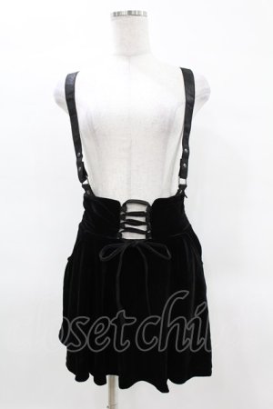 画像: KILL STAR / ABOLOFT SUSPENDER DRESS SKIRT S ブラック H-25-04-02-1026-SL-SK-KB-ZH