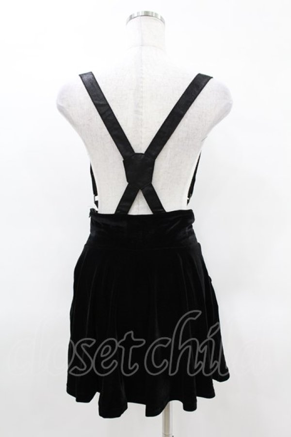画像2: KILL STAR / ABOLOFT SUSPENDER DRESS SKIRT S ブラック H-25-04-02-1026-SL-SK-KB-ZH (2)