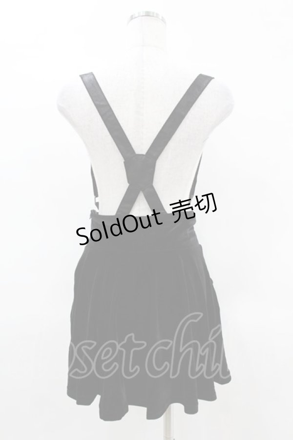 画像2: KILL STAR / ABOLOFT SUSPENDER DRESS SKIRT S ブラック H-25-04-02-1026-SL-SK-KB-ZH (2)