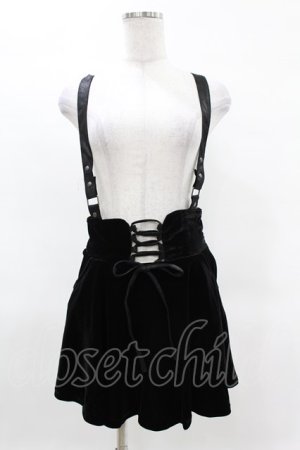 画像: KILL STAR / ABOLOFT SUSPENDER DRESS SKIRT S ブラック H-25-04-02-1027-SL-SK-KB-ZH