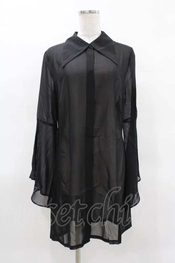 画像1: KILL STAR / ARLENE SHIRT DRESS M ブラック H-25-04-02-1033-SL-OP-KB-ZH (1)