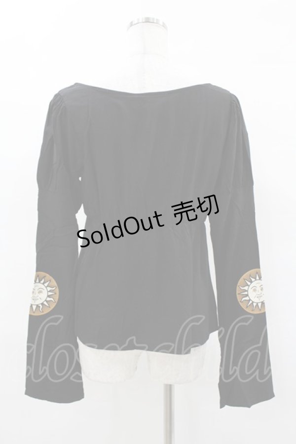画像2: KILL STAR / EVIL'S HARVEST TOP M ブラック H-25-04-02-1036-SL-TO-KB-ZH (2)