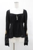 画像1: KILL STAR / EVIL'S HARVEST TOP S ブラック H-25-04-02-1037-SL-TO-KB-ZH (1)