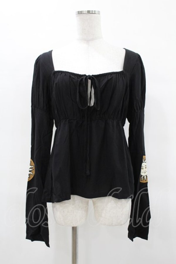 画像1: KILL STAR / EVIL'S HARVEST TOP S ブラック H-25-04-02-1037-SL-TO-KB-ZH (1)
