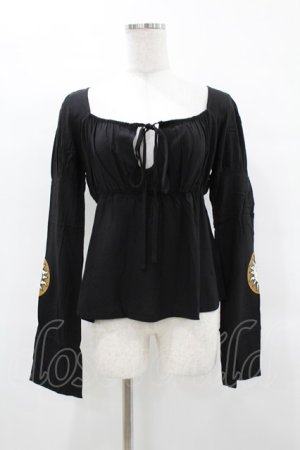 画像: KILL STAR / EVIL'S HARVEST TOP S ブラック H-25-04-02-1038-SL-TO-KB-ZH