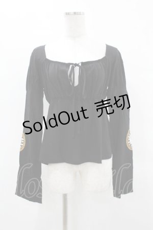 画像: 【SALE】KILL STAR / EVIL'S HARVEST TOP S ブラック H-25-04-02-1038-SL-TO-KB-ZT049