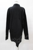 画像2: KILL STAR /OOD KIN LONGLINE SHIRT S 黒 H-25-04-02-1043-SL-BL-KB-ZH (2)