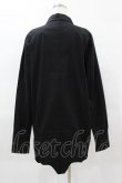 画像2: KILL STAR /OOD KIN LONGLINE SHIRT S 黒 H-25-04-02-1044-SL-BL-KB-ZH (2)