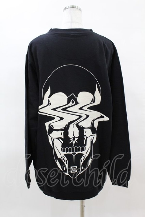 画像2: LONG CLOTHING / DROP ACID POCKET SWEAT M 黒 H-25-04-02-1048-0-TO-KB-ZH (2)