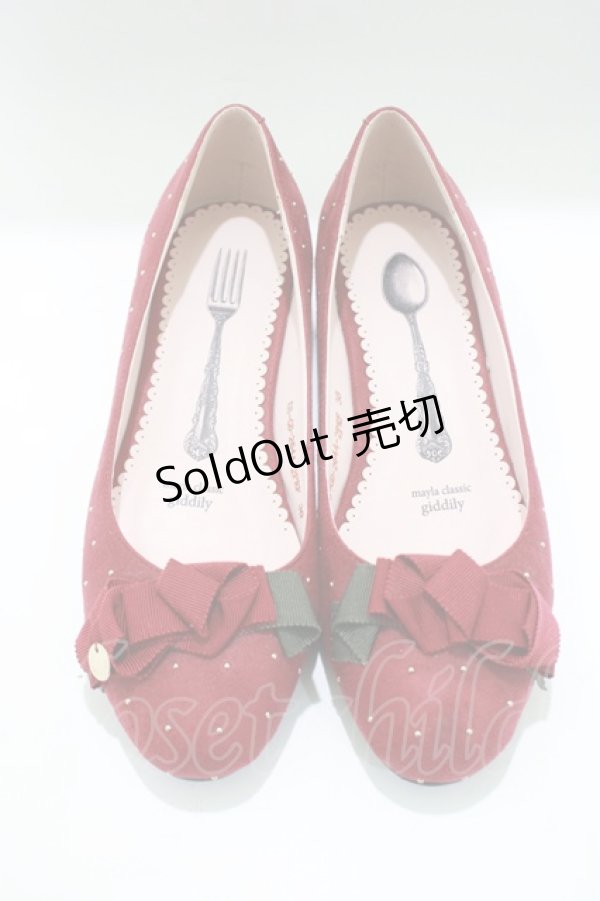 画像1: mayla classic / Giddily Amulid  36/23.5cm ストロベリーレッド H-25-04-02-071-LO-SH-NS-ZH (1)