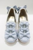 画像1: BABY,THE STARS SHINE BRIGHT / Pearl Rococoパンプス S サックス H-25-04-02-076-BA-SH-NS-ZH (1)