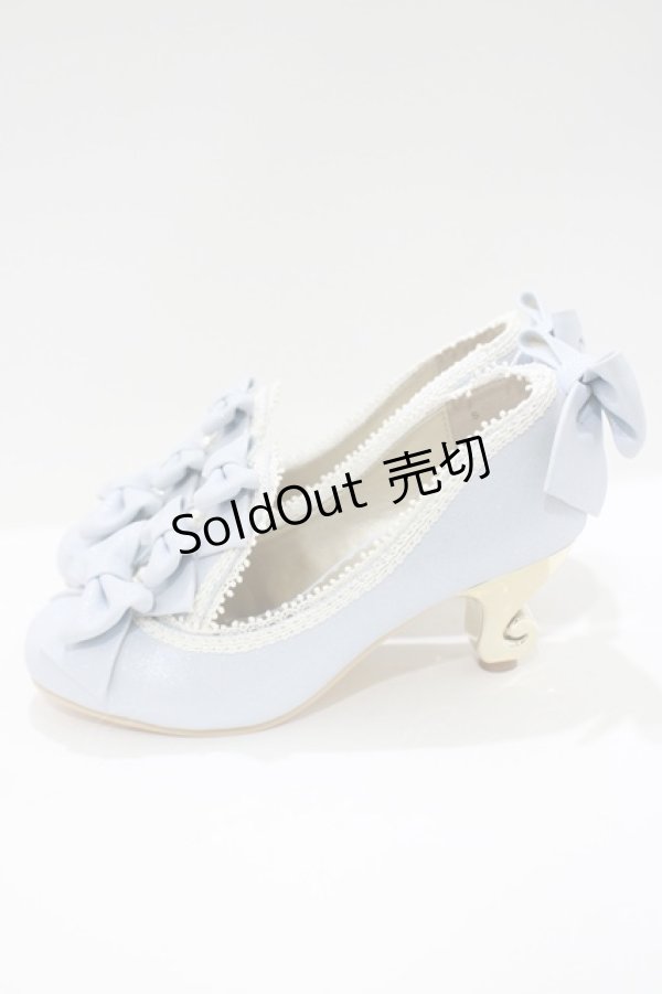 画像2: BABY,THE STARS SHINE BRIGHT / Pearl Rococoパンプス S サックス H-25-04-02-076-BA-SH-NS-ZH (2)