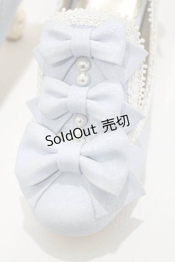 画像5: BABY,THE STARS SHINE BRIGHT / Pearl Rococoパンプス S サックス H-25-04-02-076-BA-SH-NS-ZH (5)