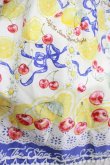 画像4: BABY,THE STARS SHINE BRIGHT / Cheerful Lemon柄ジャンパースカートI Free 生成り×紺 H-25-04-02-001-BA-OP-NS-ZH (4)