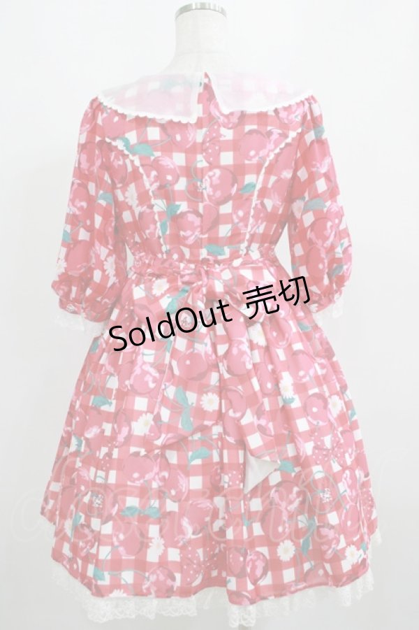 画像3: Angelic Pretty / Fresh Cherryワンピース Free レッド H-25-04-02-009-AP-OP-NS-ZH (3)