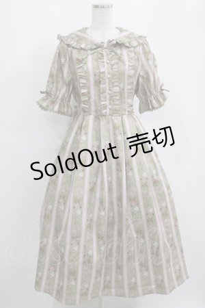 画像: axes femme kawaii / RosyBear柄ワンピース M グリーン H-25-04-02-015-AX-OP-NS-ZH