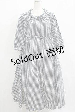 画像: Franche Lippee / ボリュームシャツワンピース M ブラック H-25-04-02-018-LO-OP-NS-ZH