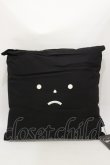 画像1: MORPH8NE / SLEEPY PILLOWクッション  ブラック H-25-04-03-005-PU-ZA-KB-ZH (1)