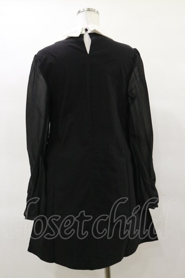 画像2: KILL STAR / SCYLLA MINI DRESS S ブラック H-25-04-03-045-SL-OP-KB-ZH (2)