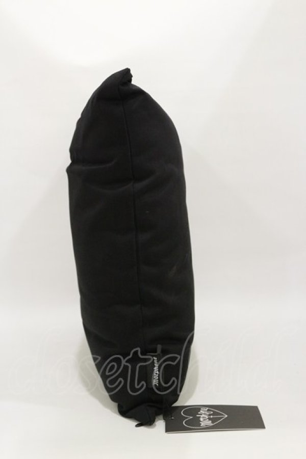 画像2: MORPH8NE / SLEEPY PILLOWクッション  ブラック H-25-04-03-005-PU-ZA-KB-ZH (2)