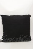 画像3: MORPH8NE / SLEEPY PILLOWクッション  ブラック H-25-04-03-005-PU-ZA-KB-ZH (3)