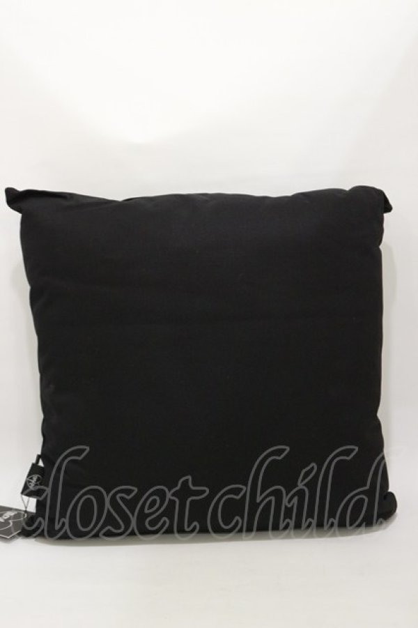 画像3: MORPH8NE / SLEEPY PILLOWクッション  ブラック H-25-04-03-005-PU-ZA-KB-ZH (3)