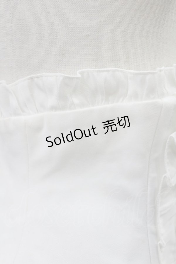 画像5: Sheglit / フリルリボンコルセット  白 H-25-04-03-1033-EL-ZA-KB-ZH (5)