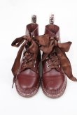画像1: Dr.Martens （Getta Grip） / 8ホールブーツ 表記消え/約24.5〜25cm チェリーレッド×ホワイトステッチ H-25-04-03-1040-PU-SH-KB-ZH (1)