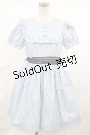 画像: MILK / バブルDot dress  サックスドット H-25-04-03-1022-ML-OP-KB-ZH