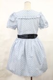 画像2: MILK / バブルDot dress  サックスドット H-25-04-03-1022-ML-OP-KB-ZH (2)