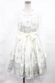 画像1: Grimoire / White Asrtoronomy Map Dress Free オフ H-25-04-03-1023-GO-OP-NS-ZH (1)